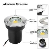 Gambar Lampu Tanam LED COB Underground Light Waterproof 3W - SX120 - Hitam, 2000K dari BestIndoTechno undefined 1 Tokopedia