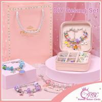 Gambar 66pcs DIY Gelang Pandora Set DIY Kalung Manik Manik Gelang Bracelet Hadiah Gelang Pembuat Kit Anak Hadiah Mainan Perempuan - Ktk prhiasan-M dari toko rusta undefined 1 Tokopedia