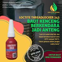 Gambar Terbaru Lem Baut Tahan Panas Dan Getaran Loctite 243 10Ml Non Permanen dari kuwusto undefined 1 Tokopedia