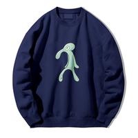 Gambar Crewneck Sweatshirt Spongebob Lukisan Squidward Tampan dan Berani sweater premium Sweater polos unisex pria dan wanita size M-XL - Army, L dari Stelis Fashion undefined 4 Tokopedia