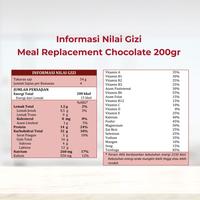 Gambar WRP Meal Replacement Chocolate 200gr - Pengganti Makan dari X DER SHOP undefined 4 Tokopedia