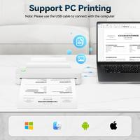 Gambar Portable A4 Thermal Printers JPG PNG WORD PDF Photo Printing Maker Portable Tattoo Transfer Bluetooth USB Mobile Machine Maker dari DASIBODASS TERKINIIIII undefined 3 Tokopedia