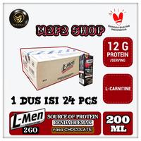 Gambar L-Men Hh Protein 2 Go Low Fat Cokelat UHT Kotak - 200 ml dari abadi tunggal jaya undefined 1 Tokopedia