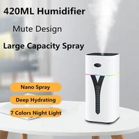 Gambar 3LIFE Air Humidifier Aromatherapy Oil Diffuser LED Backlight 420ml - 4203L - White dari Value Goods_NEW undefined 1 Tokopedia
