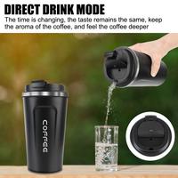 Gambar Best Item! Leak_Proof Travel Thermo Cup Car Thermos Mug Coffee Mug Thermo Cafe 380/510ML Double Stai dari Bramayudi undefined 2 Tokopedia