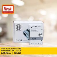 Gambar Wave Audio DI22 / DI-22 / DI 22 Aktif Stereo Direct Box - DI BOX Ori dari Rizal-seller undefined 1 Tokopedia