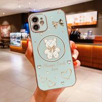 Gambar Case HP Xiaomi Mi 14 10T 11 13 13T 12T 12 11T Lite Pro NE 5G Untuk Phone Case Softcase Soft Casing Lembut Rich Bear 342 Tali Gantungan TPU - Hijau terang, Mi 10T/10T Pro dari GiftsStoreID undefined 5 Tokopedia