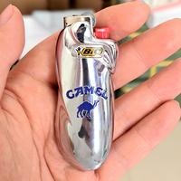 Gambar Fashion Metal Lighter Case Cover Shell Holder For Bic Lighters Sleeve J5 J6 Type Mini/Standard Without lighter dari wahyudiiiireang undefined 4 Tokopedia