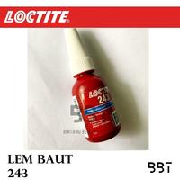 Gambar PREMIUM Lem Baut LOCTITE 243 10ml / Loctite Threadlocker 243 / Isi Rongga Mur - 243 SEMI PERMAN dari Silent Alfa Store undefined 4 Tokopedia