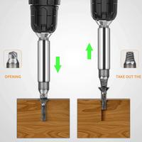 Gambar BARU Damaged Stripped Screw Extractor Remover Kit Disassemble Broken Bolt with Magnetic Extension Bi dari otangcell undefined 5 Tokopedia