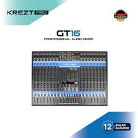 Gambar Mixer Audio KREZT PRO GT-16 Professional 16 Channels Mixer dari Spesialis Connector undefined 1 Tokopedia