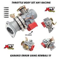 Gambar TB THROTTLE BODY AH1 RACING MXKING 150 VIXION NEW NVA NVL R R15 V1 V2 XABRE BYSON Fi JUPITER MX KING 150 30 32 34 36 38 40 SET WITH TPS AH1 RACING ORIGINAL dari lala komala undefined 2 Tokopedia