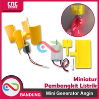 Gambar MINIATUR PEMBANGKIT LISTRIK TENAGA ANGIN DIY SENSOR KECEPATAN ANGIN UP TO 5V dari CNC STORE BANDUNG undefined 1 Tokopedia