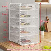Gambar WGM - lemari Tudung Saji Terbaru 2023 Bahan Baja Kuat 4 Susun Model Baru / Penutup Makanan Tahan Panas Model Transparant / Rak Makanan Bahan Baja Premium Nama - 4susun*Putih dari WAGOMU STORE undefined 5 Tokopedia