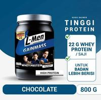 Gambar Ready Gan L-Men Gain Mass Chocolate 800G - 22G Whey Protein - 10 Serving Ready Gan dari Lost Land_ undefined 5 Tokopedia