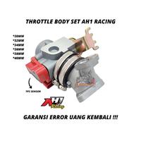 Gambar TB THROTTLE BODY AH1 RACING MXKING 150 VIXION NEW NVA NVL R R15 V1 V2 XABRE BYSON Fi JUPITER MX KING 150 30 32 34 36 38 40 SET WITH TPS AH1 RACING ORIGINAL dari lala komala undefined 4 Tokopedia
