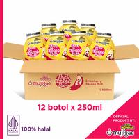 Gambar Paket Isi 12 - Mujigae By Wonhae Banana Milk Strawberry 250 Ml dari Jinsy Mart undefined 1 Tokopedia