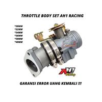 Gambar TB THROTTLE BODY AH1 RACING MXKING 150 VIXION NEW NVA NVL R R15 V1 V2 XABRE BYSON Fi JUPITER MX KING 150 30 32 34 36 38 40 SET WITH TPS AH1 RACING ORIGINAL dari lala komala undefined 3 Tokopedia