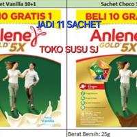 Gambar AW37 ANLENE GOLD 5X VANILA COKLAT 25GR X 10 SACHET/VANILLA/CHOCOLATE dari ANTING Panjang931 undefined 2 Tokopedia