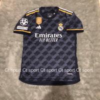 Gambar New Stok!!! (FULL PATCH UCL ) Jersey real Madrid away 2023-2024 Import dari Maju Makmur Storee undefined 1 Tokopedia