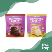 Gambar COME!! LEMONILO Brownies Crispy 40g - Chocochips Keju - Cemilan Diet Sehat dari markosiah10 undefined 4 Tokopedia