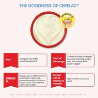 Gambar Cerelac 500 g gr gram Beras rice Gandum & madu honey wheat original dari bintang akaik978 undefined 5 Tokopedia