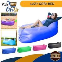 Gambar Lazy Bag / lazybag / Air Sofa bed / Laybag Lamzac / Kasur Santai Sofa Angin 225 x 86 x 50 cm Blue dari Risnawatiisitumangg undefined 4 Tokopedia