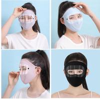 Gambar Autoku 2in1 Masker Balaclava Topi Kacamata Bening Pelindung Make Up Wajah Anti UV Angin Debu Sepeda Lari Motor Panas Matahari Golf Pria Wanita Dewasa Adjustable Cycling Outdoor  2 In 1 Topeng Spandex Full Face Mask with Goggles For Bikers - Topi Biru dari Autoku undefined 3 Tokopedia
