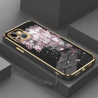 Gambar Casing Hp For iphone 13 Pro MAX 12 pro max Mini phone 11 Pro Max Kelopak merah muda Shoftcase slim shockproof silicon soft case premium - Black, iphone 11 Pro Max dari parabatokoresmi undefined 3 Tokopedia