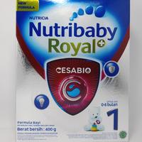 Gambar [H7y] Nutribaby Royal 1 Cesabio 400 gr dari EMPUN RIKAN965 undefined 4 Tokopedia