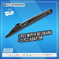 Gambar Wiper Kaca Belakang Mobil TOYOTA KIJANG KAPSUL - Rear Wiper Karet Kaca Belakang Mobil Model OEM GRATIS 3 Adaptor dari KLIK MOTORSPORT undefined 3 Tokopedia