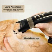 Gambar PTR Alat Cukur Elektrik Bulu Hewan Anjing Pet Grooming Clipper Baorun P9 dari Boliangstore undefined 3 Tokopedia