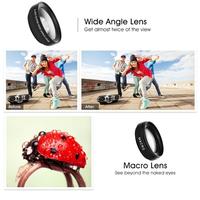 Gambar META S 2 In 1 Lensa Super Wide Angle Lens Macro Smartphone Aksesoris Lensa Pembesar 12.5X Camera HP Dengan Klip Untuk Handphone - Perak dari Meta-S Digital undefined 4 Tokopedia