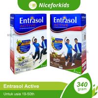 Gambar Ready Entrasol Active Susu Kalsium - Cokelat 340gr dari retadia shop undefined 5 Tokopedia