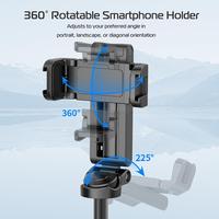 Gambar ULANZI JJ02 Flexible 3in1 Tripod / Grip / Stick Selfie Extendable with Remote for HP / Smartphone (Tripod Meja Lipat JJ 02) dari G-Rex undefined 3 Tokopedia