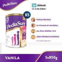 Gambar BabyMom- PediaSure Vanila 850 g (1-10th) - Nutrisi Pertumbuhan - 5 pcs dari NAPAK NACAI685 undefined 1 Tokopedia