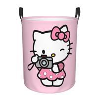 Gambar Customized Hello Kitty Laundry Basket Foldable Sanrio Clothes Toy Hamper Storage Bin for Kids Nursery dari motifbajuchinos anyarannnn undefined 1 Tokopedia