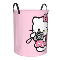 Gambar Customized Hello Kitty Laundry Basket Foldable Sanrio Clothes Toy Hamper Storage Bin for Kids Nursery dari motifbajuchinos anyarannnn undefined 2 Tokopedia