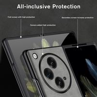Gambar Lambskin Texture Leather Case For OnePlus Open 5G CPH2551 7.82" TPU Soft Frame Lens Protect Fundas On One Plus OneMore Open 5G dari KALUNGHIDEUNG TERKINIIIII undefined 5 Tokopedia