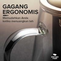 Gambar WW Teko Teh Kaca Tahan Panas Api Termurah Pemanas Tempat Coffee Rebusan Tea Cina Tekko Herbal Murah - 1300ml, Transparan dari WONGSOWANGI undefined 3 Tokopedia