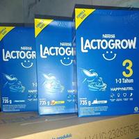 Gambar Lactogrow 3 735g madu,plain&vanila dari Frodo Bag undefined 1 Tokopedia