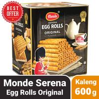 Gambar G2R_   MONDE Serena Egg Roll Original 600 gr - Cookies Kaleng 600g dari karmila_326 undefined 1 Tokopedia