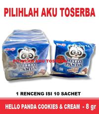 Gambar G2R_   Meiji HELLO PANDA Biscuit COOKIES & CREAM RENCENG - (HARGA 1 DUS) dari Athaila12 undefined 2 Tokopedia