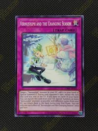Gambar YuGiOh AE CR05-AE169 Vernusylph and the Changing Season Common dari Fairians Card Game Merchant undefined 1 Tokopedia