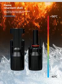 Gambar Longqi Solar Component Dc1000v Waterproof Connector Mc4 Male Female Quick Plug Photovoltaic Connector dari Usup Tripdesazih undefined 4 Tokopedia