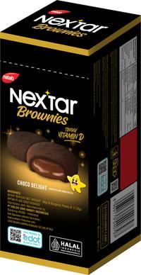 Gambar [BUNDLE PACK ISI 3] NEXTAR BROWNIES CHOCOLATE 90GR dari Mama Cookies23 undefined 3 Tokopedia