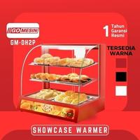 Gambar Etalase Penghangat Makanan Gomesin Gm-Dh2p Showcase Warmer Food 2 Rak - HITAM dari DISTRIBUTOR GEA GETRA JAKARTA undefined 3 Tokopedia