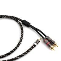 Gambar Hifi Canare L-4E6S 3.5mm to 2RCA Audio Auxiliary Adapter Stereo 3.5 mm Splitter Cable AUX RCA Y Cord for Smartphone Speakers dari Jaja Dripsazigas undefined 5 Tokopedia