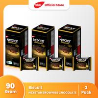 Gambar [BUNDLE PACK ISI 3] NEXTAR BROWNIES CHOCOLATE 90GR dari Mama Cookies23 undefined 1 Tokopedia