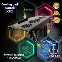 Gambar PTR Cooling pad laptop cooler Suncell X312 silent - Single USB dari estrishopp undefined 4 Tokopedia